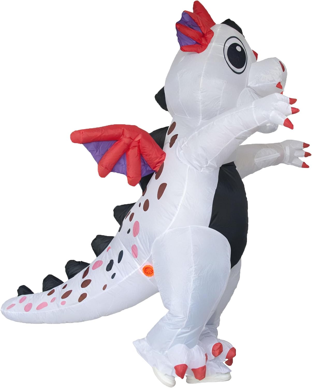 Inflatable Dinosaur Costume Winged Flying ​Dragon Blow Up Costumes for Adult Halloween Cosplay Party