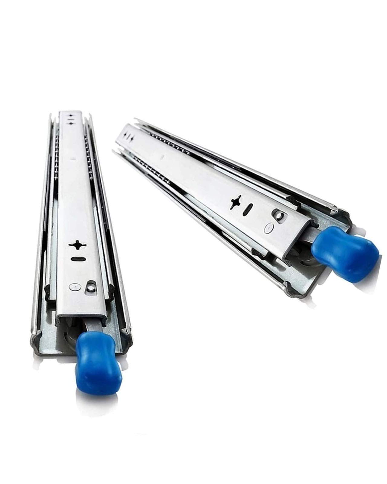 Guías deslizantes para cajones de servicio pesado con cerradura 800 mm 1400 mm 1500 mm, extensión completa de la guía deslizante del cajón, dispositivos de bloqueo telescópico con rodamiento de bolas
