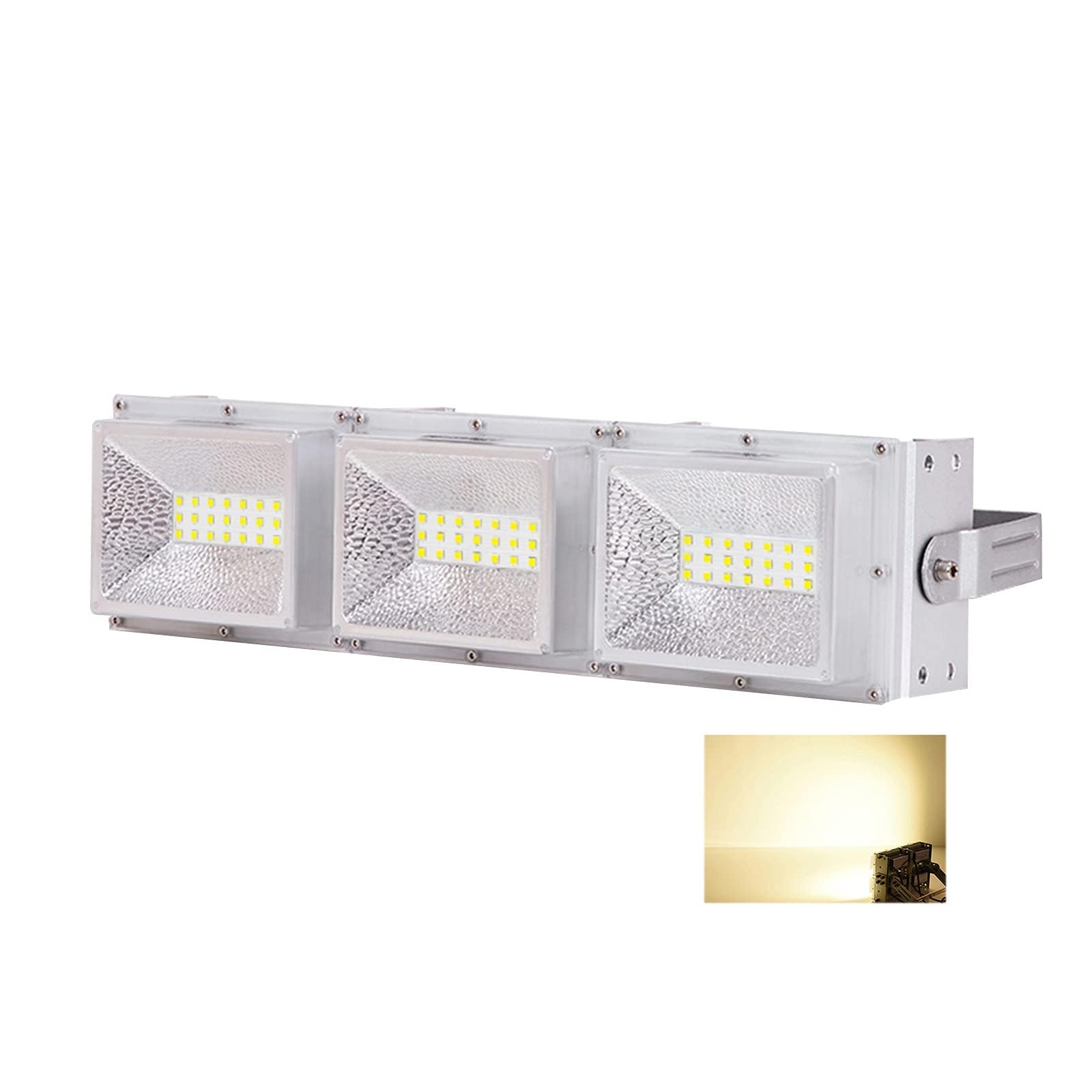 Projecteur LED d'extérieur pour terrain de basket et grand stade éclairé la nuit