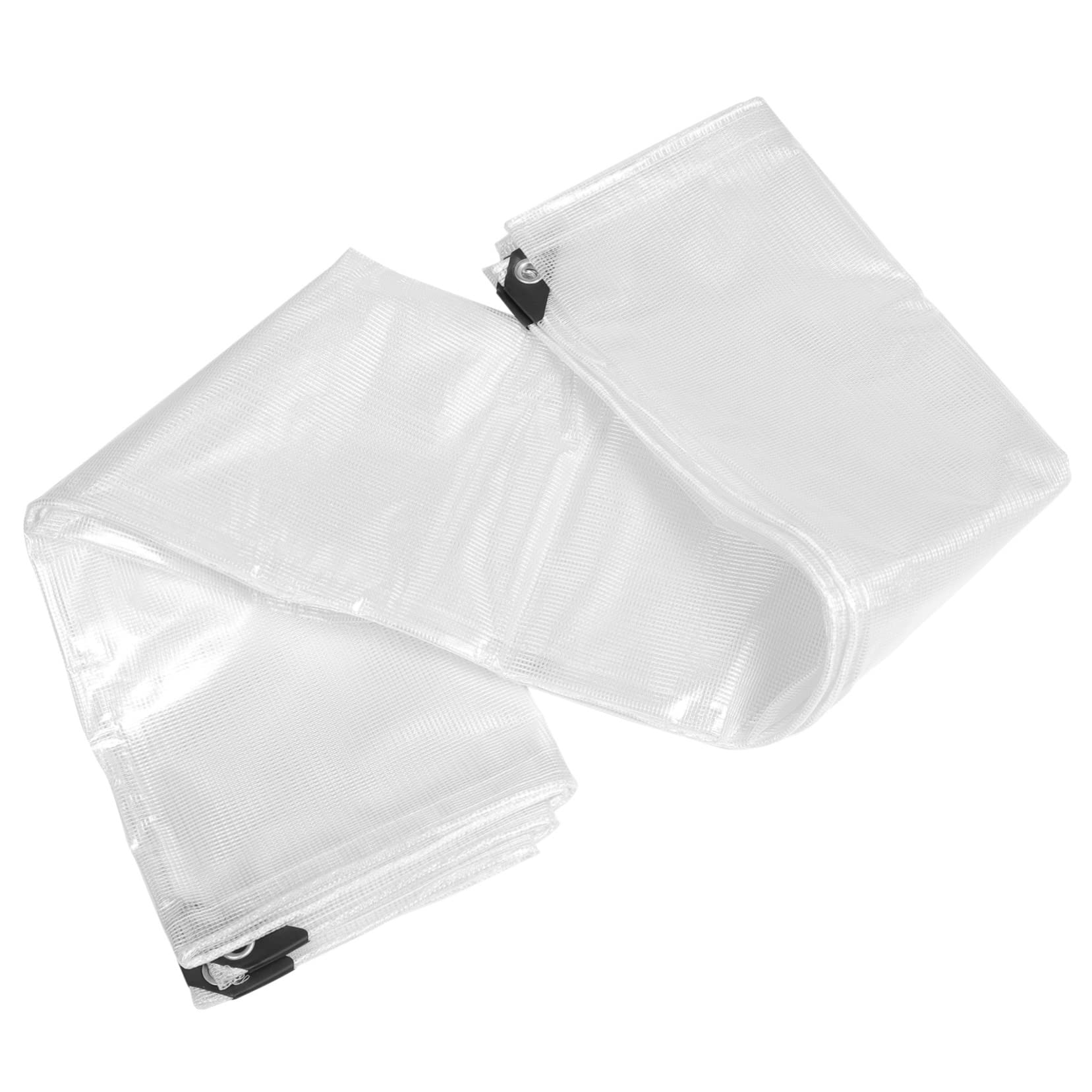 Bâche de camping transparente pour terrasse et parc de jardin en PVC