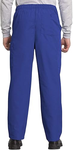 Miniatura 3 de Cherokee - Pantalón de hospital para hombre, tipo cargo, cierre frontal con 7 bolsillos, duradero, resistente al desgaste - 4000