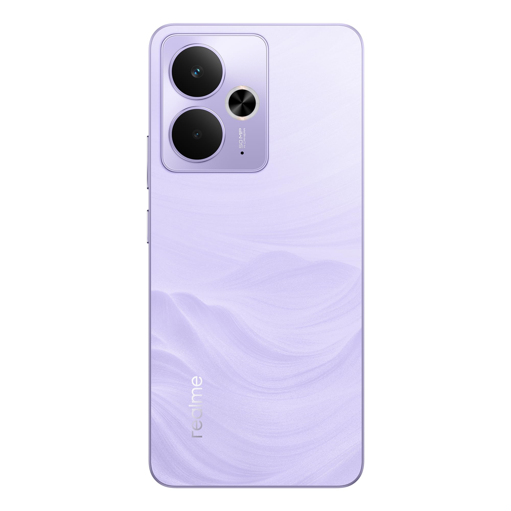 Smartphone realme 14T 5g, 8+256GB,batteria 5260 mAh,Processore Dimensity 6300, IP69, display 120Hz,Fotocamera AI da 50MP, Lightning Purple, esclusiva Amazon(Nessun adattatore)