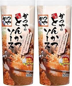 【まとめ買い 調味料セット】 かつや とんかつソース 300g×2本