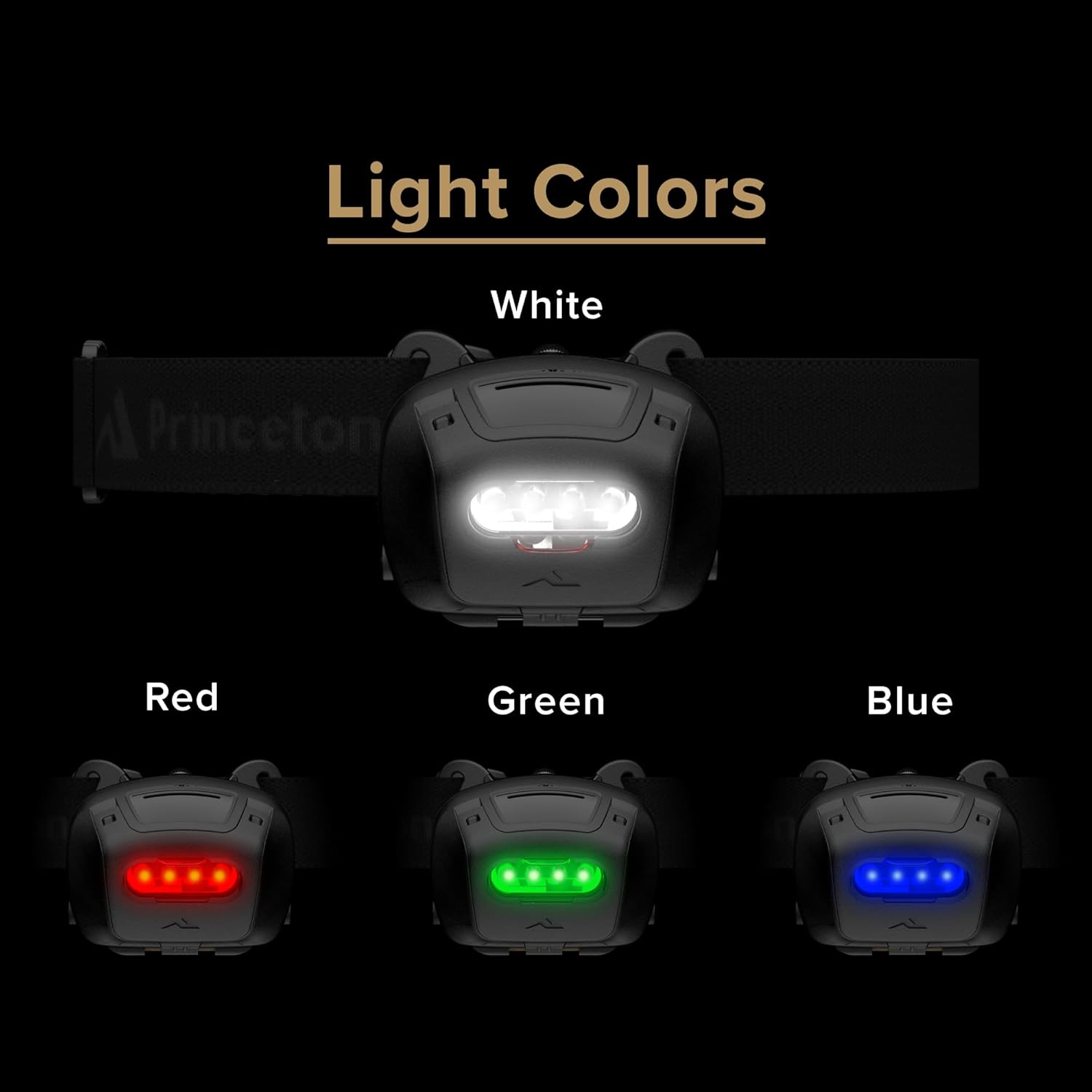 Princeton Tec Quad Tactical MPLS 78 Lumens - 73-Hour Runtime