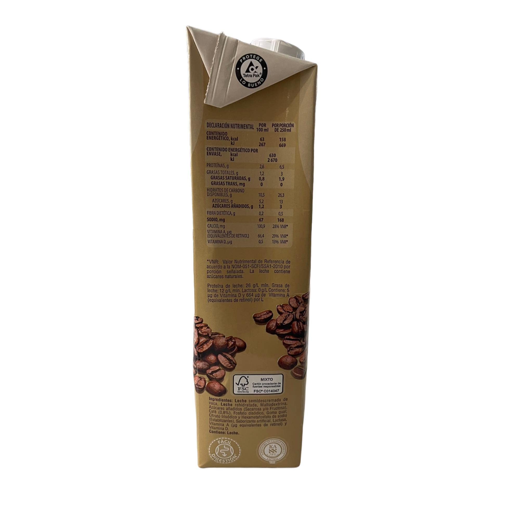Amazon.com: LALA Cafe Con Lala Clasico Deslactosado 960ml (2PACK