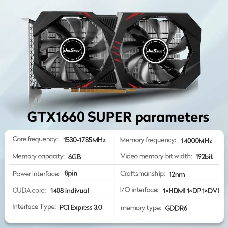 Outlet Computer GeForce GTX 1660 Super 6GB GDDR6 Graphics Card