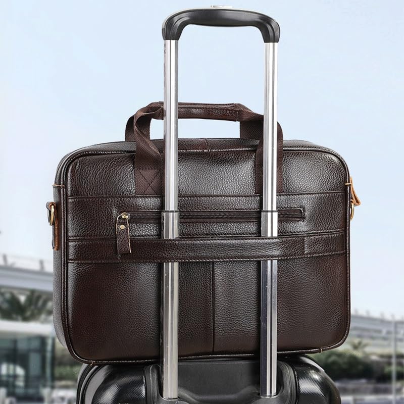 Single Shoulder Conference Bag Business Men's Handbag Briefcase Office Workplace3