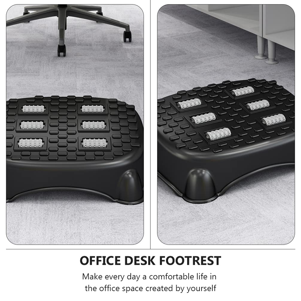 1 Pc Estera Pie Reposapiés De Escritorio Reposapiernas Debajo Del Escritorio Bebé Reposapiés De De Belleza Sofá Otomano Oficina El Plastico Simple Pies De