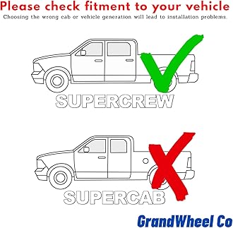 Window Deflectors Smoke Tinted in-Channel Side Window Vent Visor Deflectors Rain Guards Compatible with Ranger 2019-2023 SuperCrew - 4pcs. GW0879