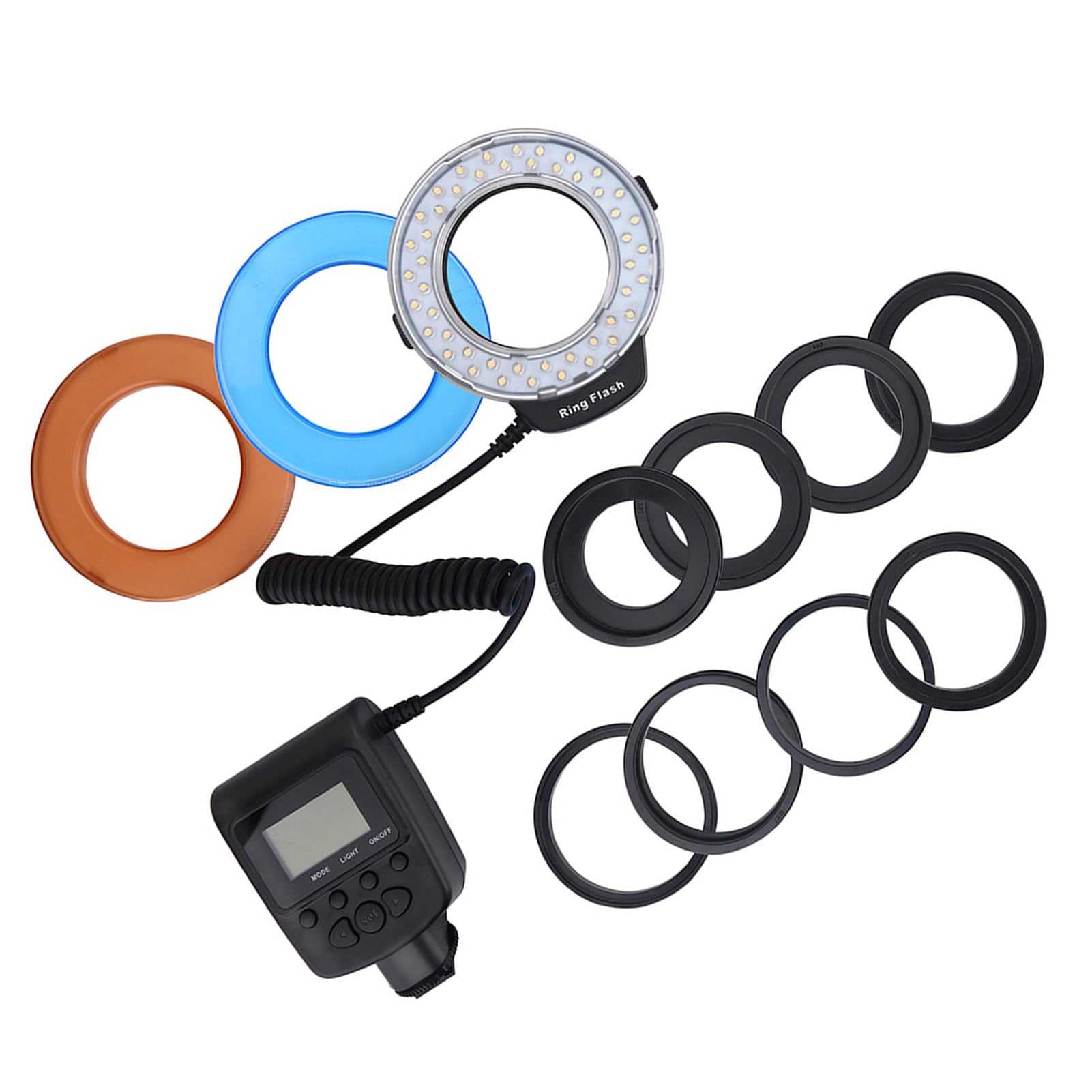 Portable LED Flash Light with Controller and Color Filters for HighQuality Photos