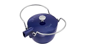 Amazon | ストウブ 丸形ティーポット Staub製 La Theiere 1-qt