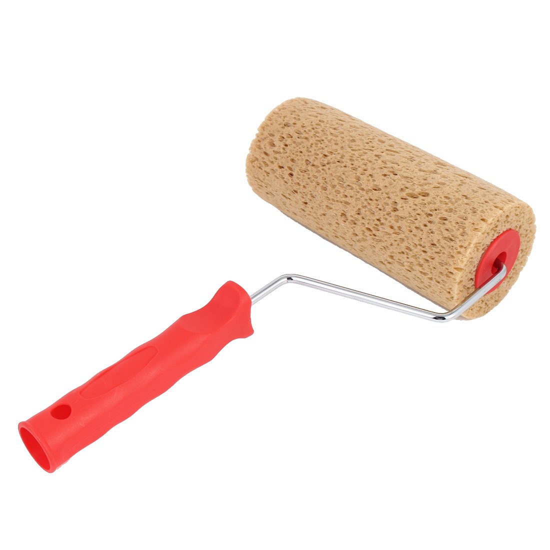 18 cm teksturowany wzór DIY narzędzie do dekoracji ścian – wałek z gąbką z plastikowym uchwytem do dekoracji wnętrz łatwe malowanie projektów rzemieślniczych i artystycznych wykończeń