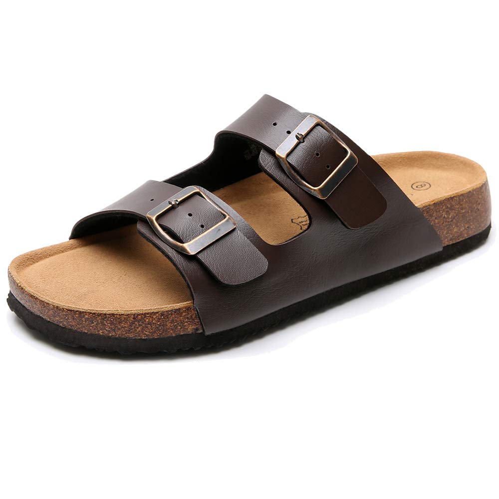 Real Fancy Men's Arizona Footbed Slide Sandals