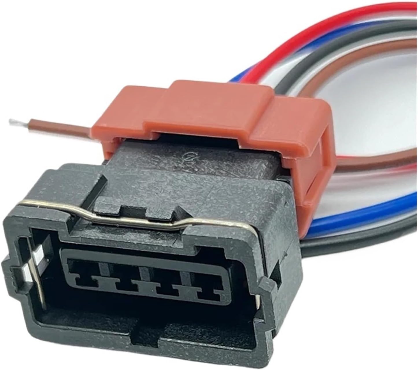 Speaker Connector 1 Pc 4 Pin Throttle Position se/nsor/s Plug Water Proof Electronic Connector Wiring Harness Compatible with The PB185-04027 PB185-04326(5 Pcs)