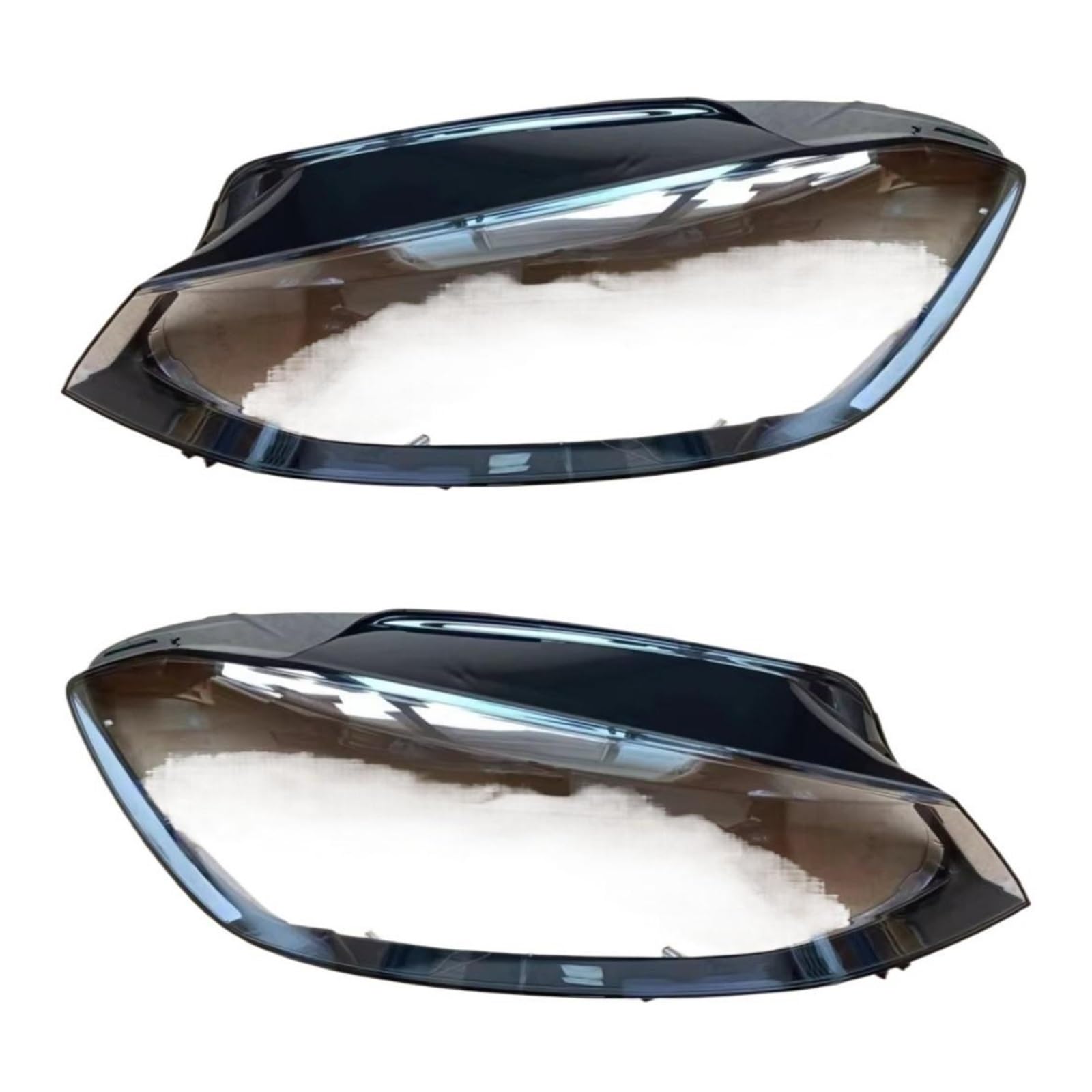 Faro Anteriore Copriobiettivo Coprifaro Trasparente Paralume Per VW Per Golf 7.5 2018 2019 2020(Left Right)