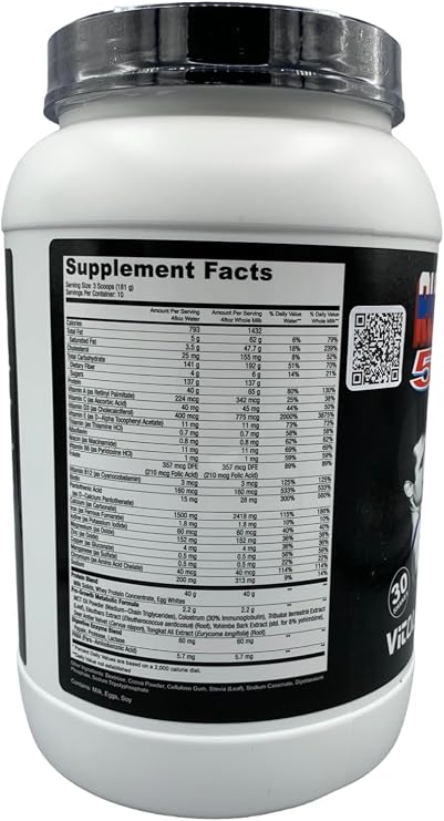 Vitol Russian Bear 5000, Ice Cream Vanilla 4-Pounds