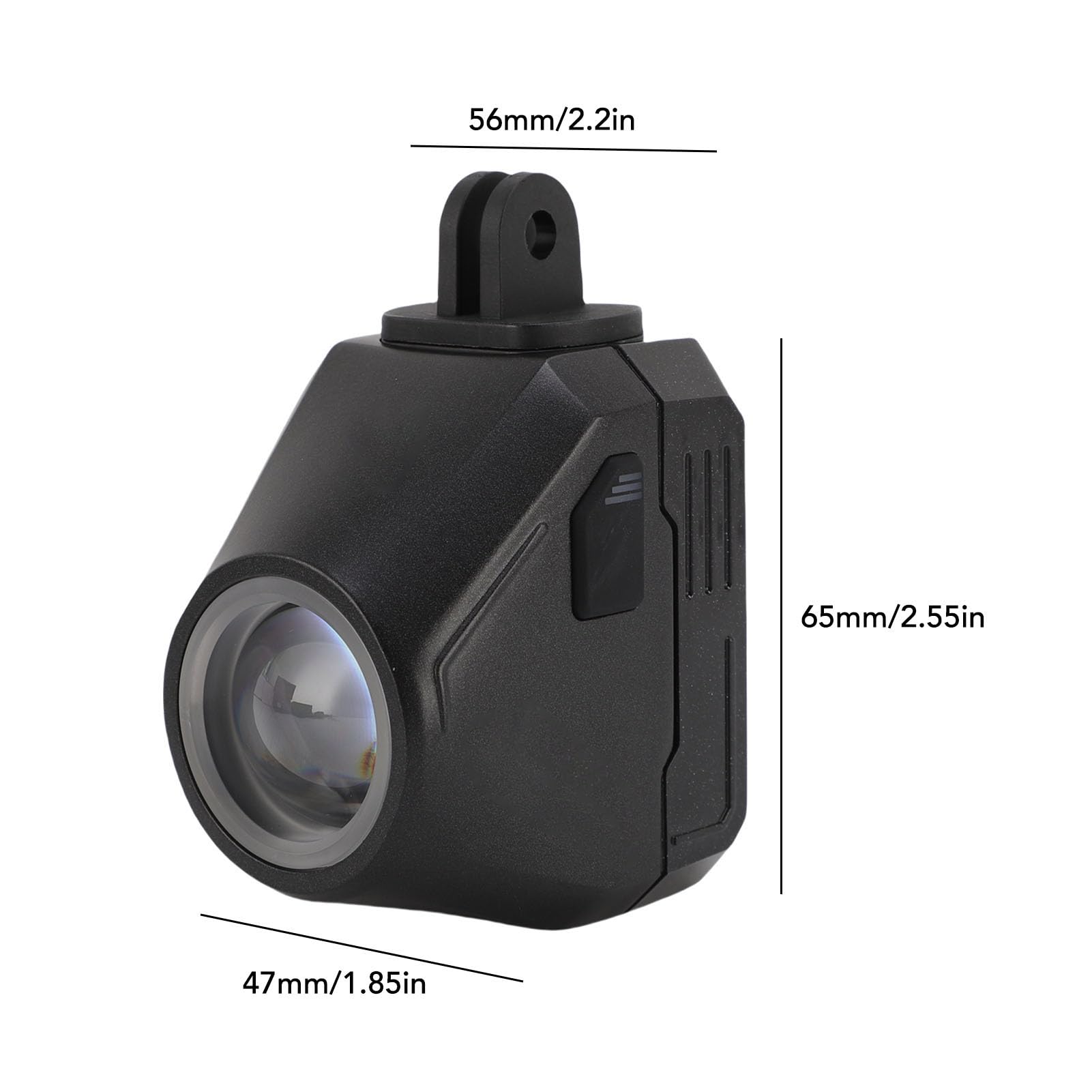 POENVFPO Luci per bici, luminosità regolabile, faro da ciclismo con telecomando wireless, batteria da 4000 mAh per guida notturna su strada e montagna