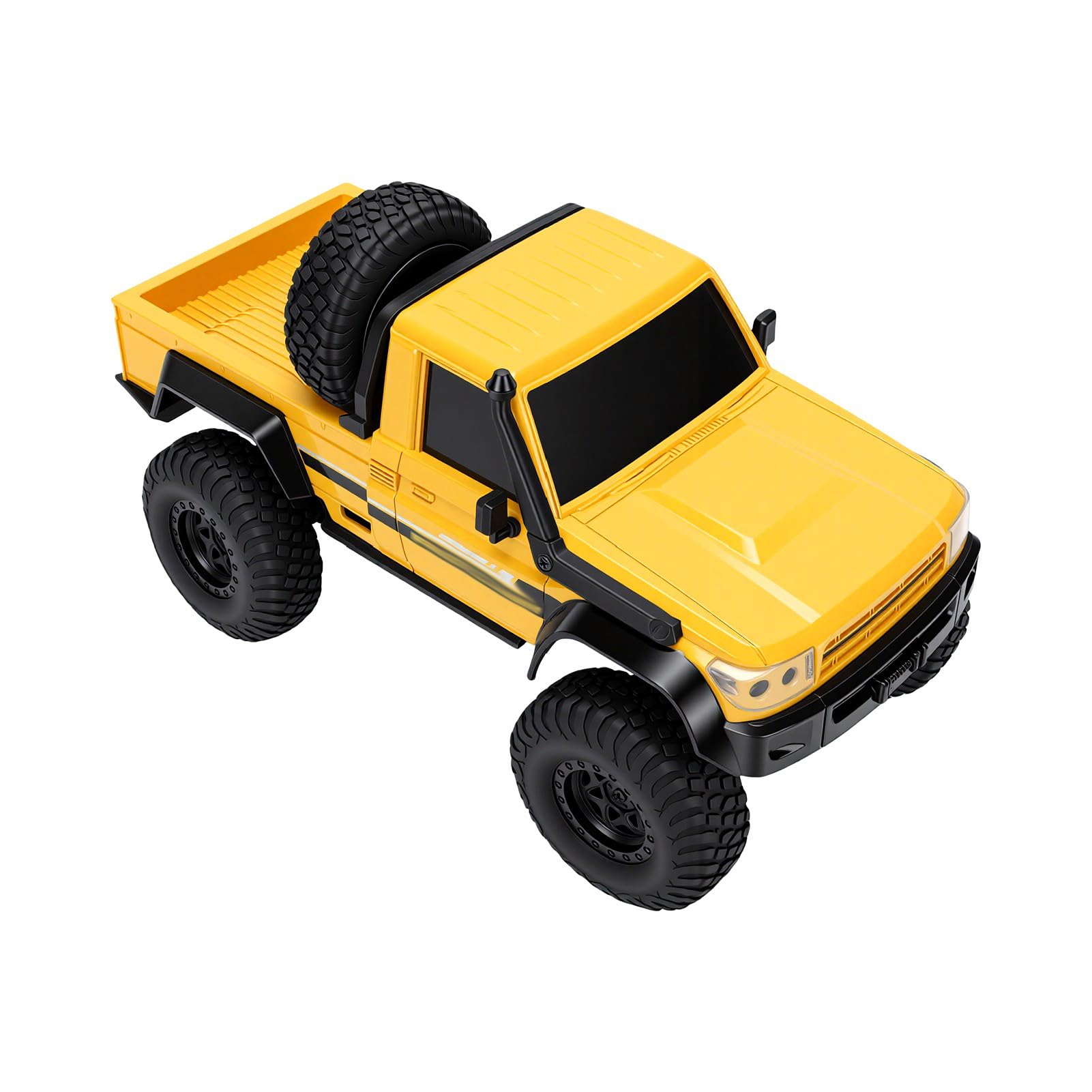 Camion RC 1/20, 4WD Fuoristrada Ad Alta Velocità con Luce LED, for Corsa All’Aperto Regalo