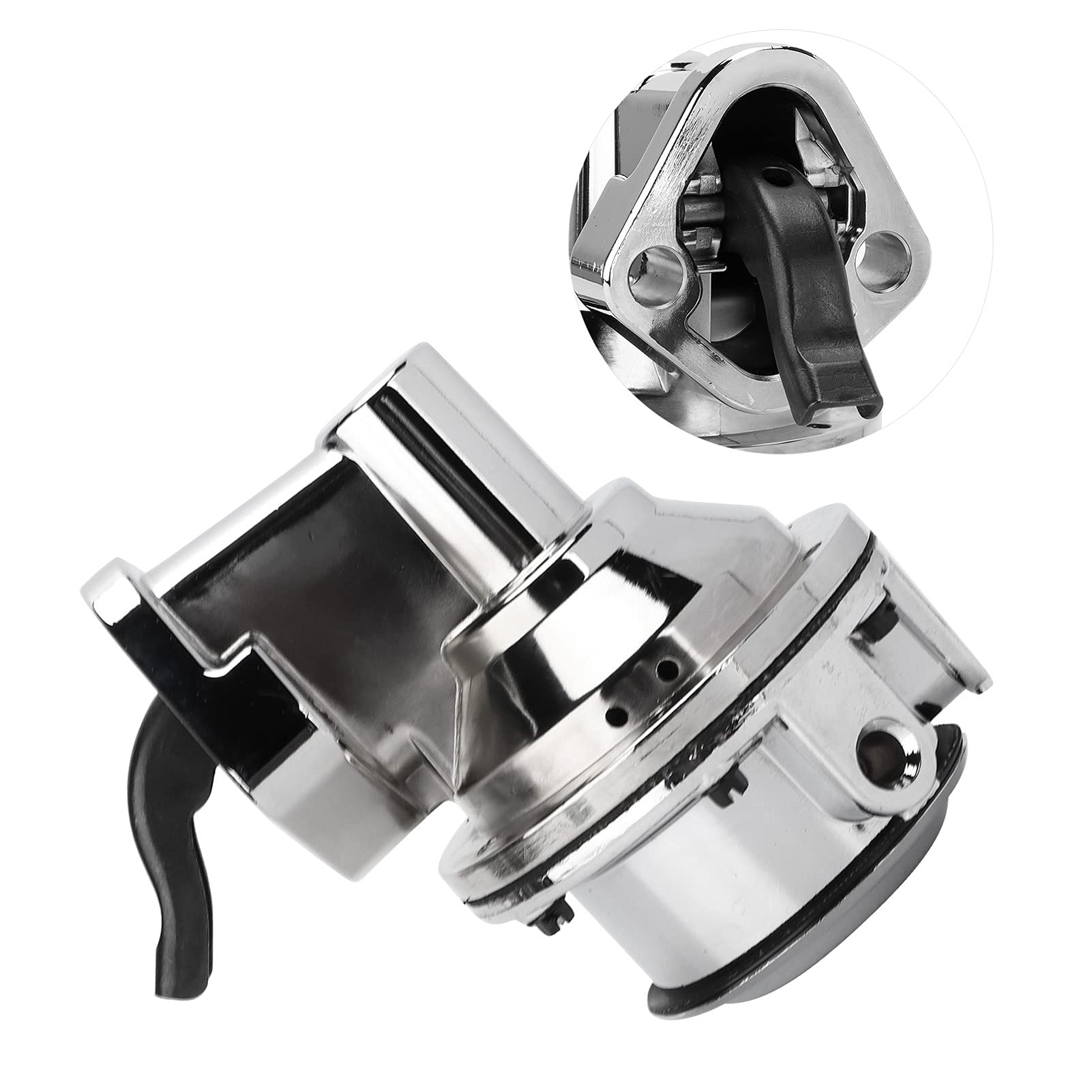 Bomba De Combustible Mecánica, Reemplazo De Válvula Dual De Bomba De Combustible Mecánica, Válvula Dual 80GPH - SBC (262-400) Para V8 GEN. Yo 4,3 L/262 In3
