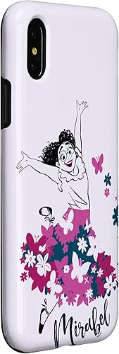 Miniatura 6 de Funda para iPhone 13 Disney Encanto Mirabel Madrigal Floral Lila Púrpura