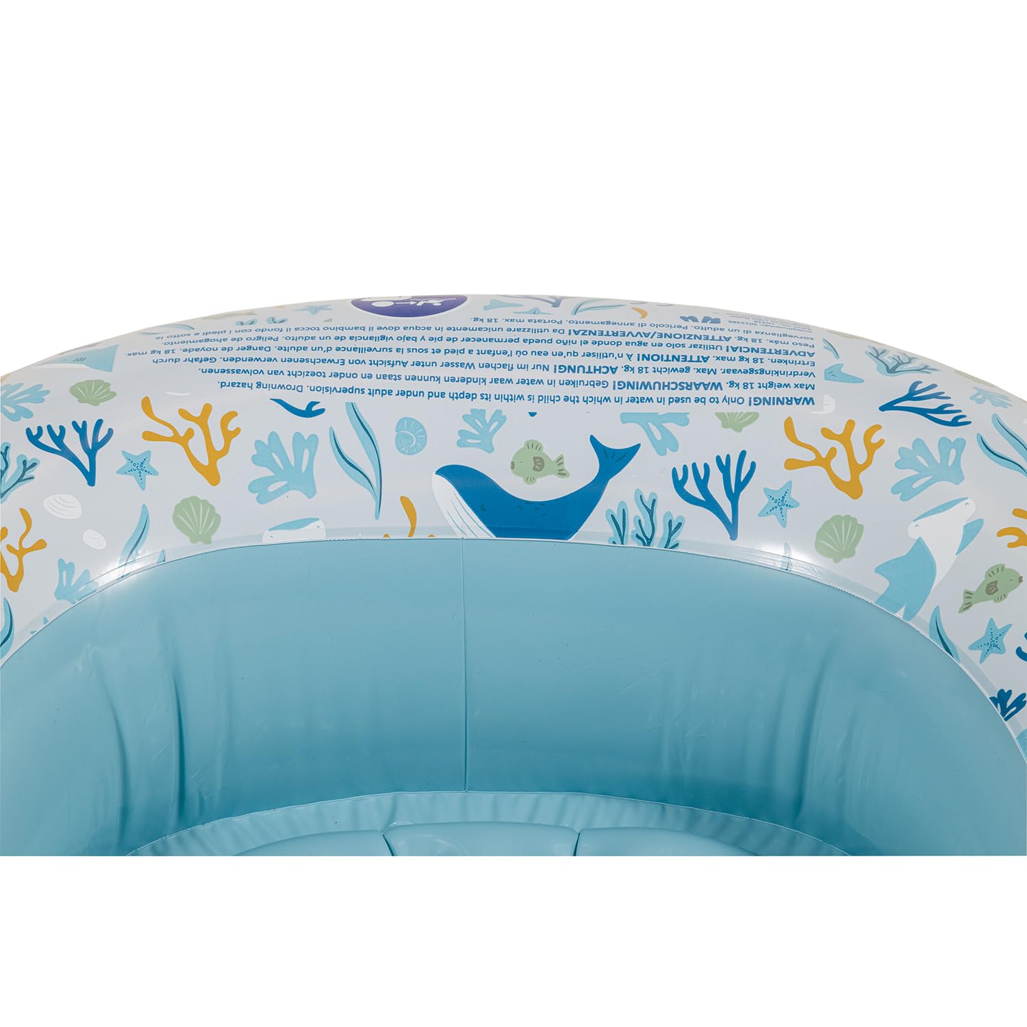 Little Dutch Boot aufblasbar für Kinder - Ocean Dreams blau