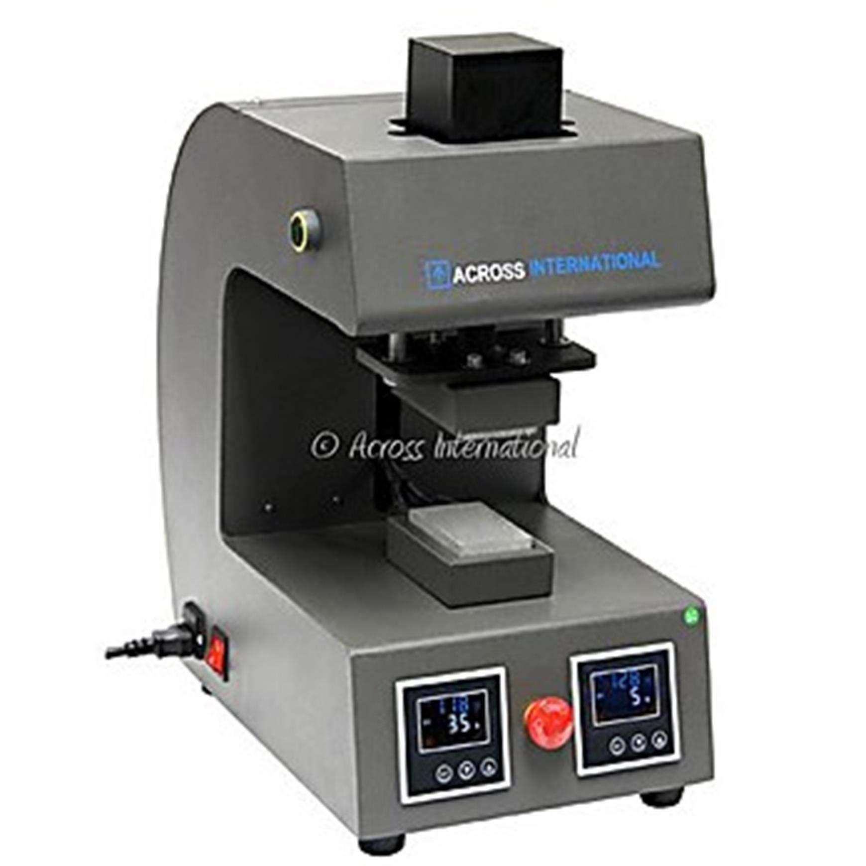 AcrossHydroPress-0302 Compact Electrical Heat Press with Dual Heating Platen, Single Phase, 1000W, 110V, 60Hz, 10" x 14" x 19"