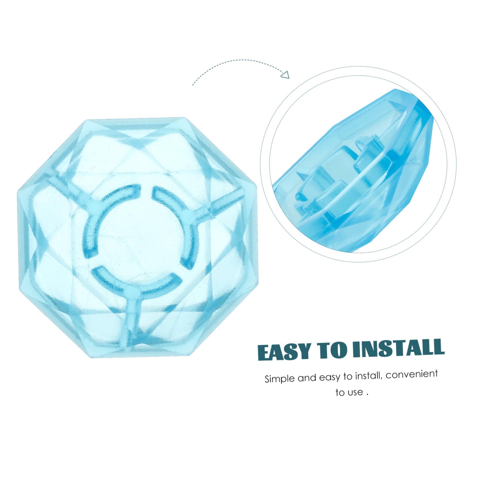 Toyvian 20piezas Tapa De Pedal De Efecto Para Guitarra Protección De Resistente Compatible Pines De Fácil Instalación y Visualización De Led