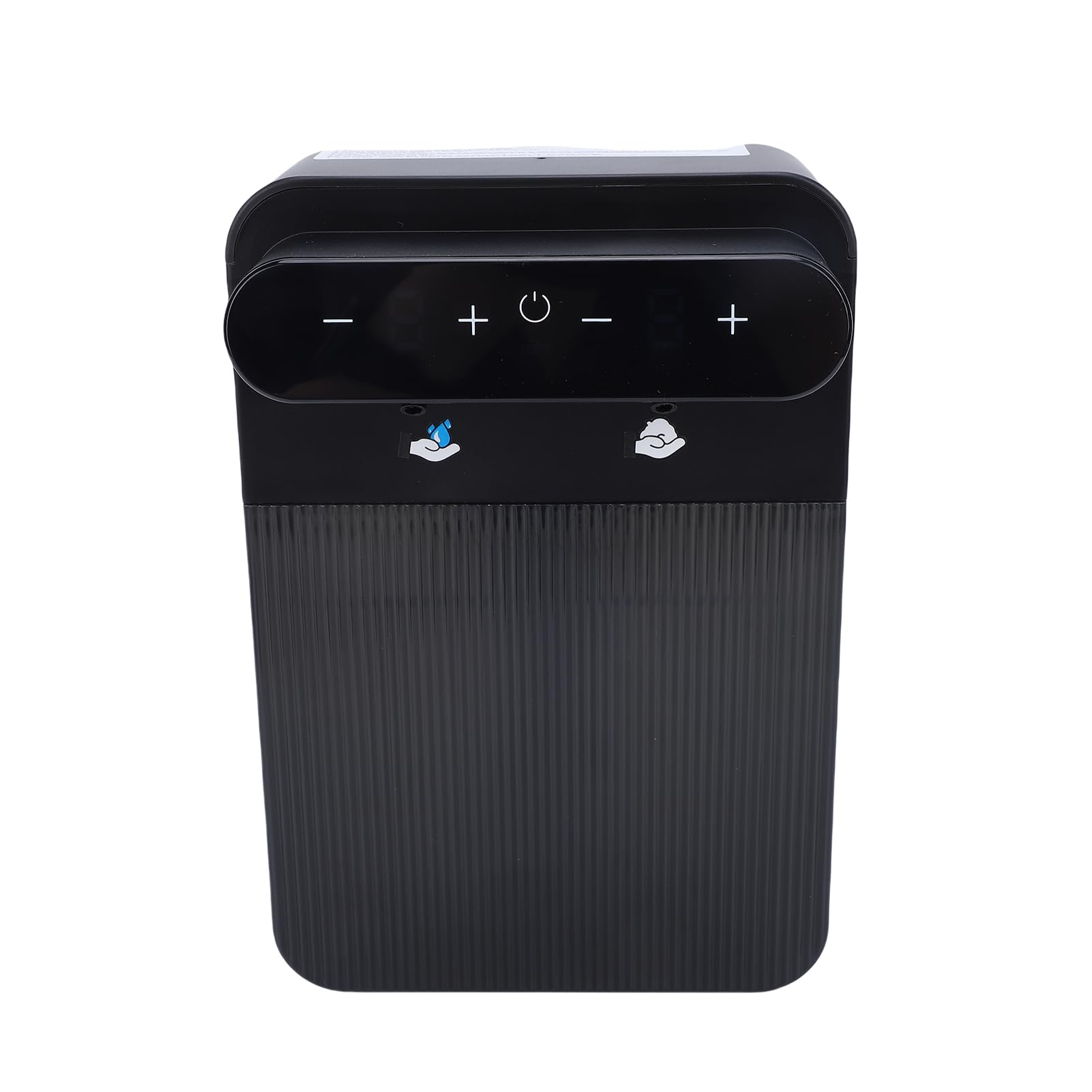 Dispenser Automatico di Sapone Doppio da 400 Ml, Dispenser di Schiuma e Sapone Liquido con Sensore Touchless con 9 Livelli Regolabili, Batteria Ricaricabile da 3000 (Schiuma liquida destra