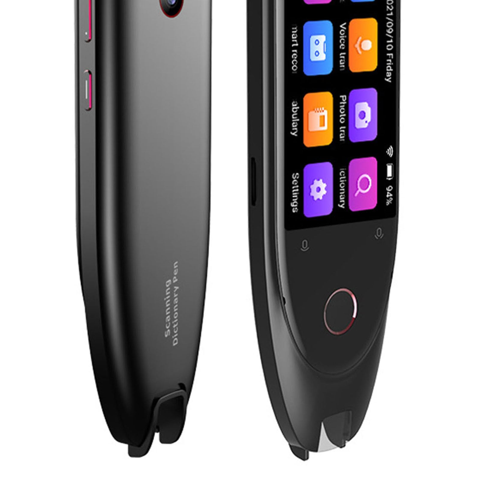 Generic Scansione Penna di Traduzione, Scansione Penna Dizionario Supporta 112 Lingue per Studio e Vita Professionale (BLACK)