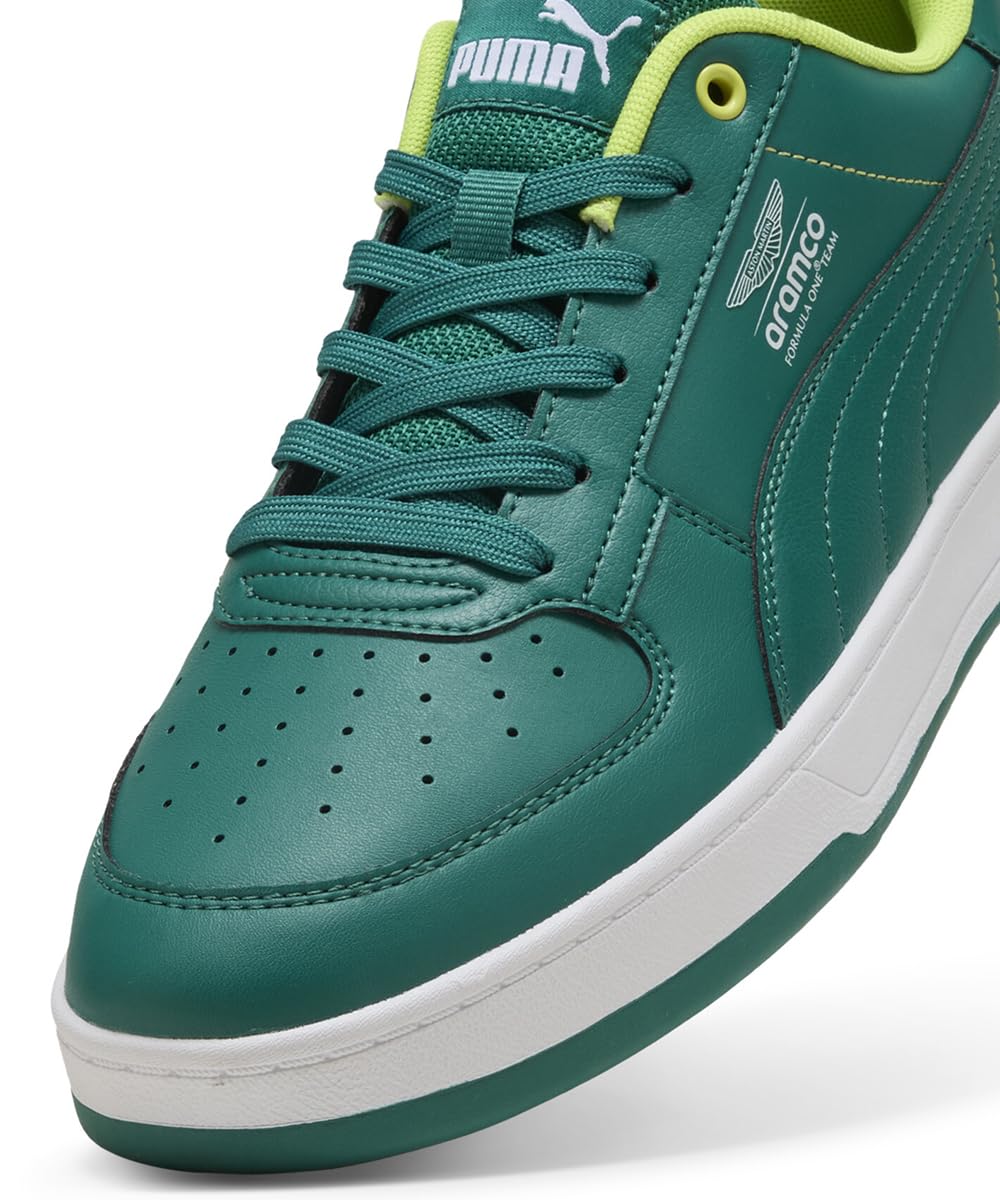 PUMA Erwachsene x Aston Martin ARAMCO F1® Team Caven 2.0 Sneakers 42, White Lime Shimmer Green