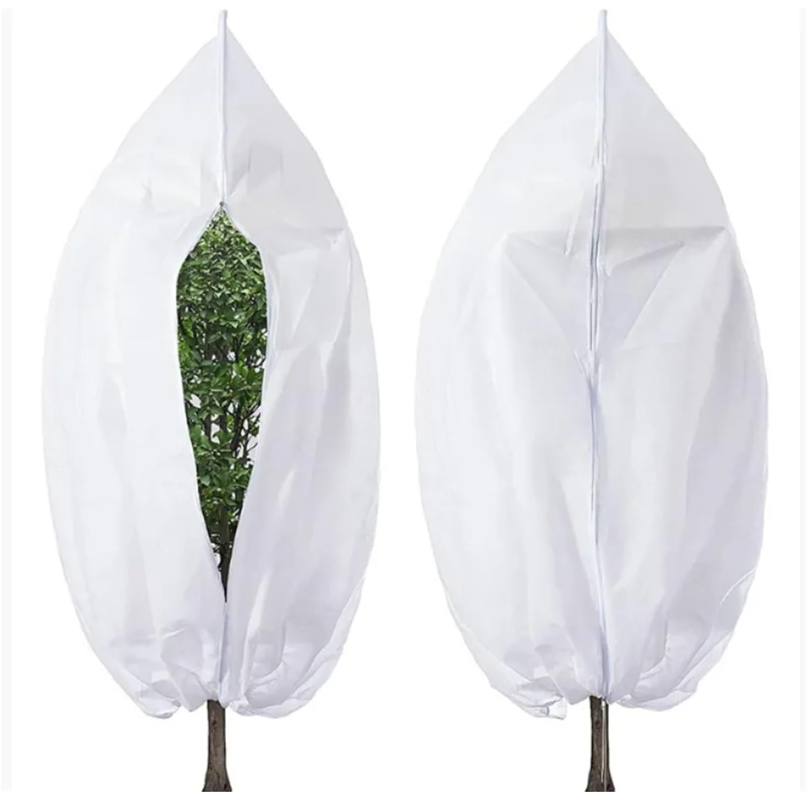 Protectores de Invierno para Plantas 3 Fundas Protectoras for Plantas, Árboles y Arbustos, Resistentes al Invierno a Las Heladas. Ideales for Jardín Patio. Protegen del Frío(80x120cm)