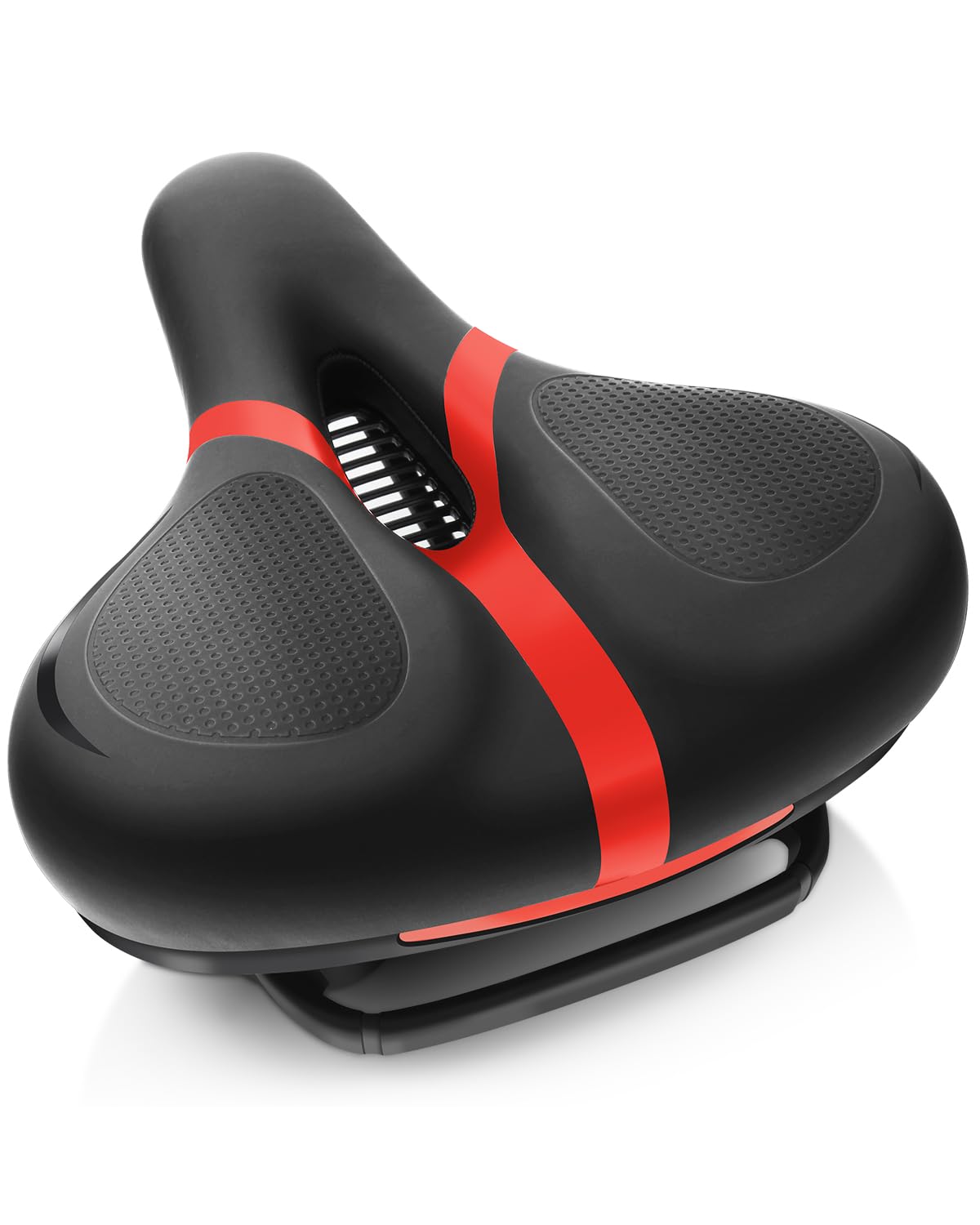 Bicycle Seat Replacement, Bike Seat for Men and Women, Comfort Wide Bike Saddle Memory Foam Padded Soft Bike Seat Cushion Compatible with Peloton,