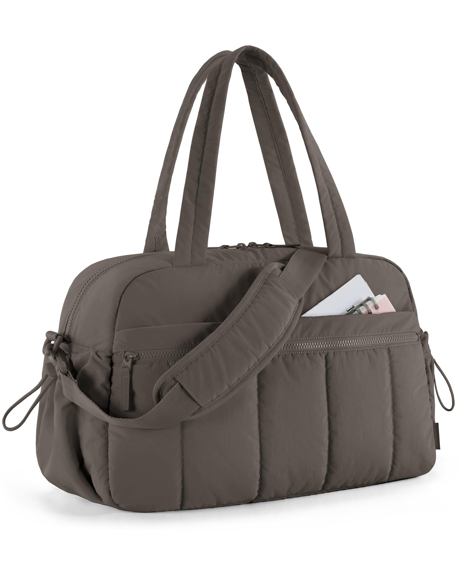 BAGSMART 24L Womens Gym Bag Weekend Travel Overnight, Underseat Cabin Bag