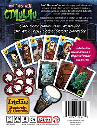 Indie Boards And Cards IBGDMWC2 Indie Boards & Cards Don'T Mess With Cthulhu Deluxe thumb #2