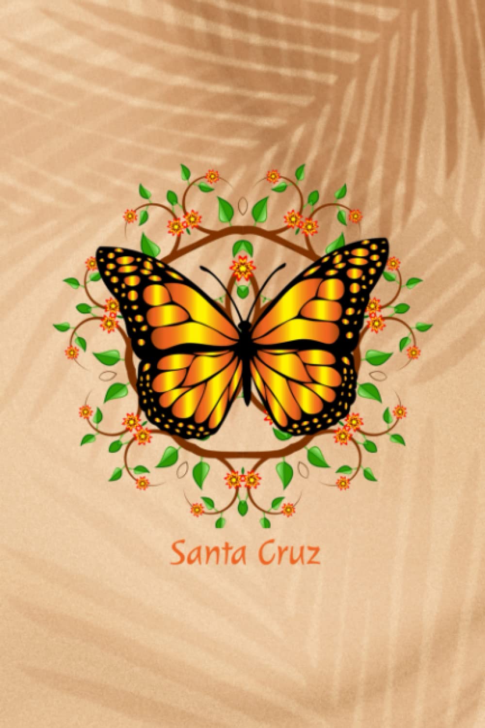 Graph Paper 1cm: Monarch Butterfly Save our butterflies Santa Cruz