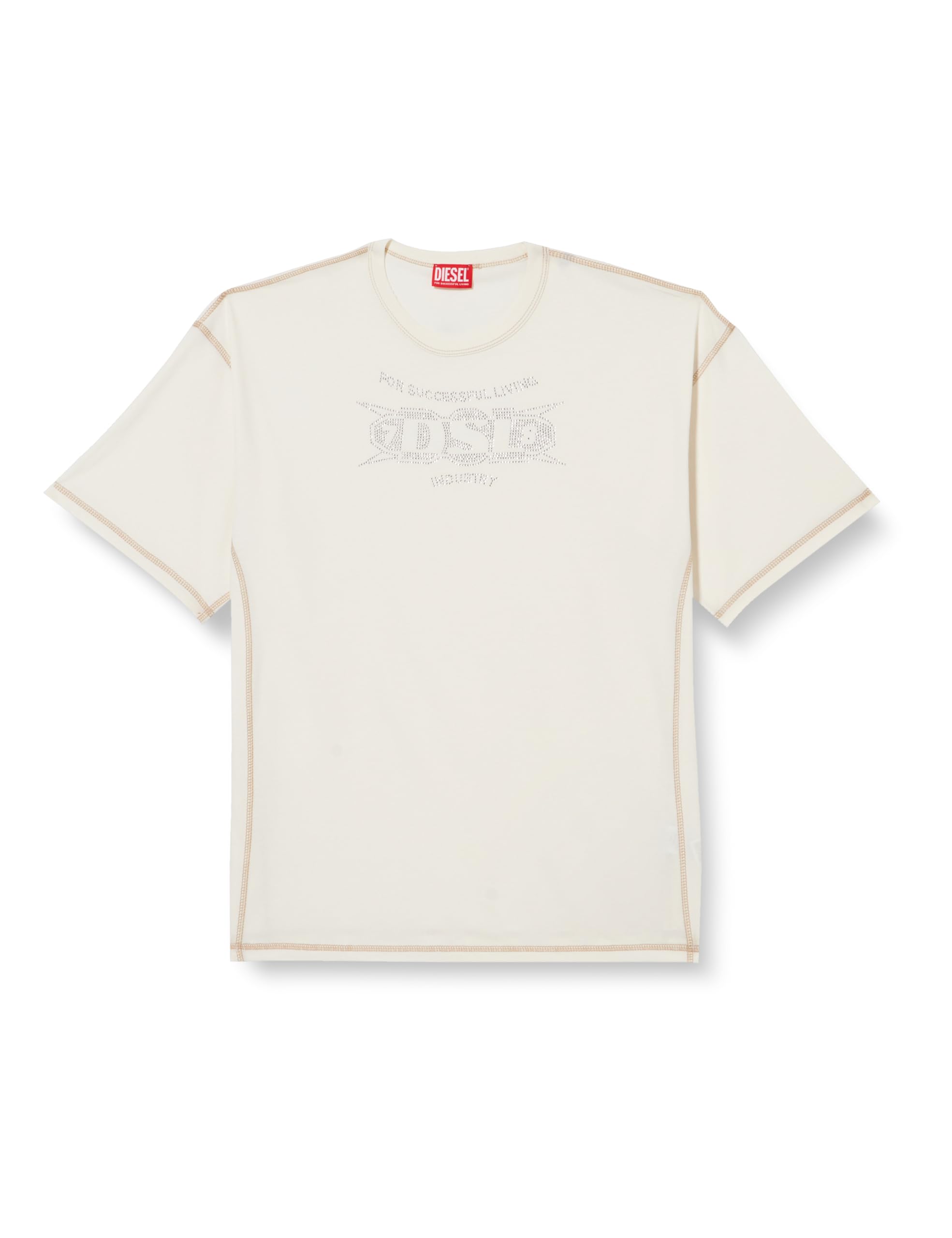 Diesel_T-BOXT-Side Maglietta_Shirt_White_S