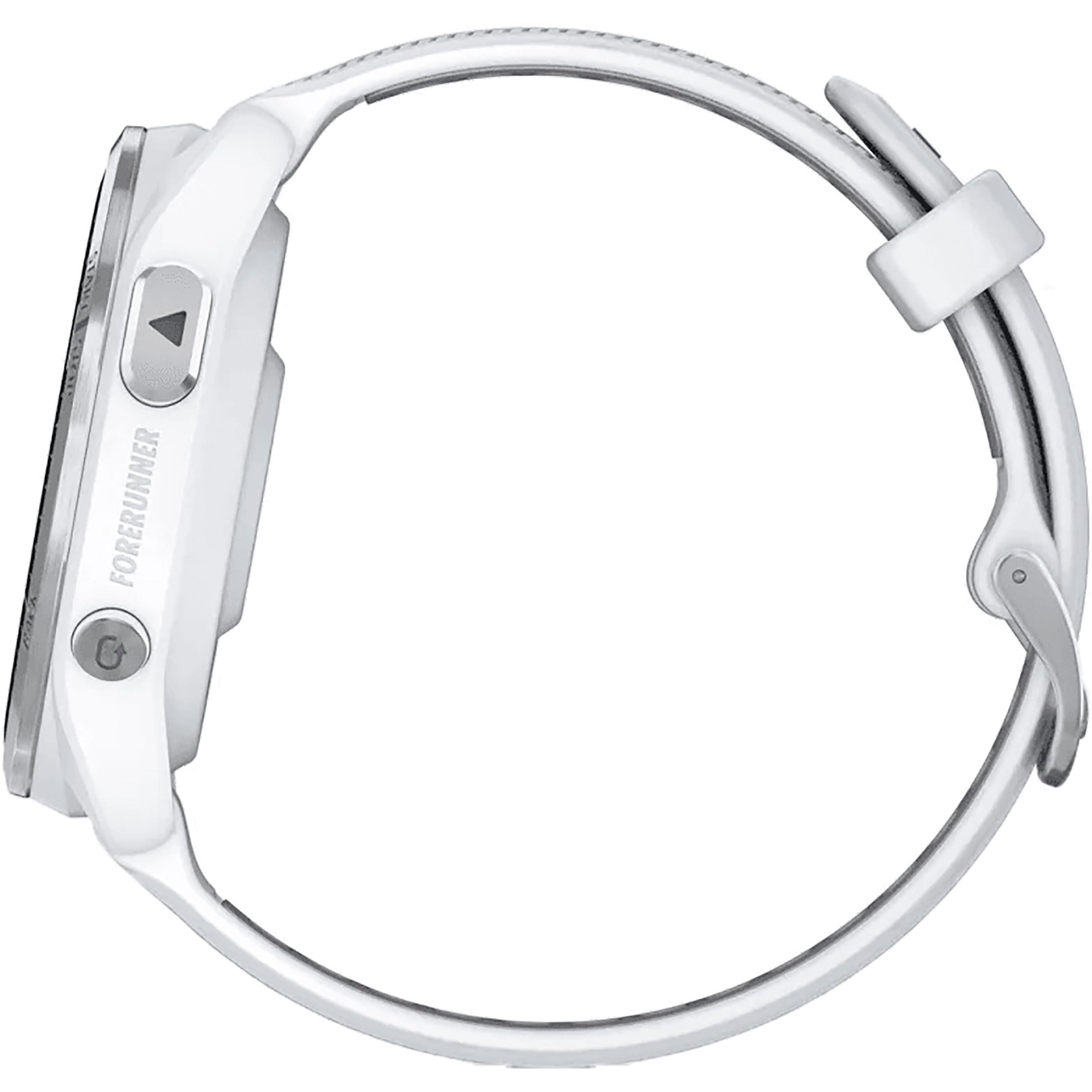 Garmin Forerunner 965 Quartz Smartwatch per Unisex, Whitestone/Grigio Polvere