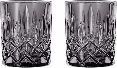 Nachtmann Noblesse Collection - Vaso de whisky de 4 pulgadas, hecho de cristal fino, vidrio para bourbon, whisky y otras bebidas, 10.4 onzas, apto