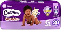 Fralda Cremer Shortinho Jumbo G 30 Unidades