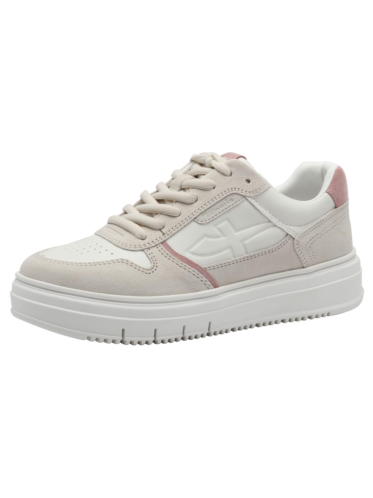 Tamaris Women's 1-23746-43 Lace-up, Offwhite Comb, 6.5 UK