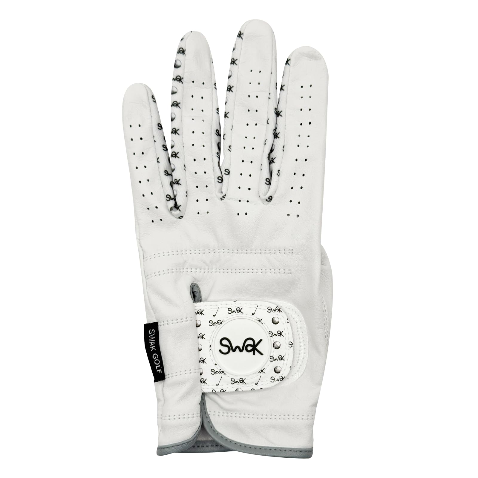 Golf Glove by SWAK - Soft Grip Cabretta Leather Golf Gloves for Right Handed & Left Handed Golfers - Suitable for All Weather - Image 3