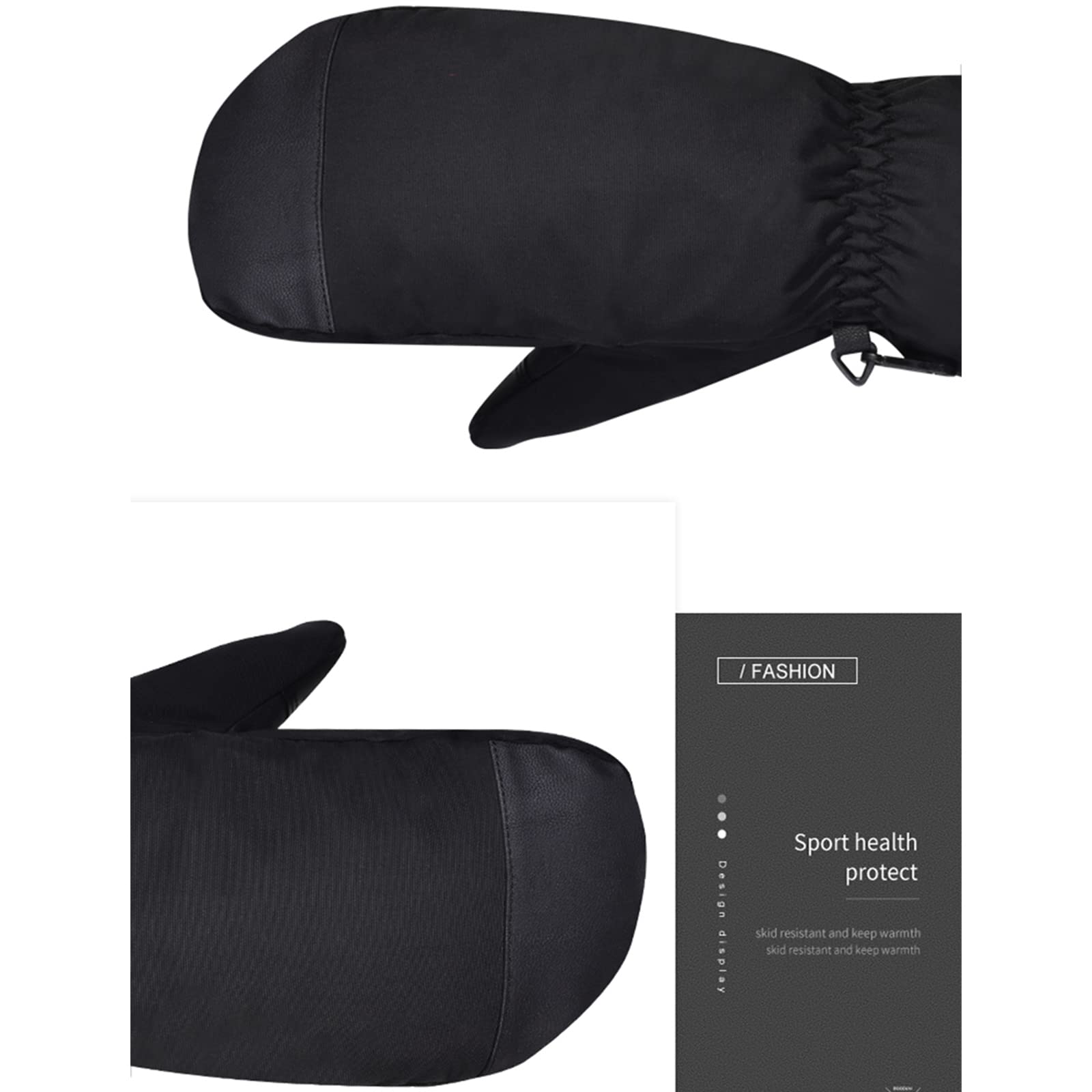 Hiver Ski Mitaines Hommes Femmes Extérieur Chaud Coupe Vent Gants Imperméables Écran Tactile pour Ski Snowboard