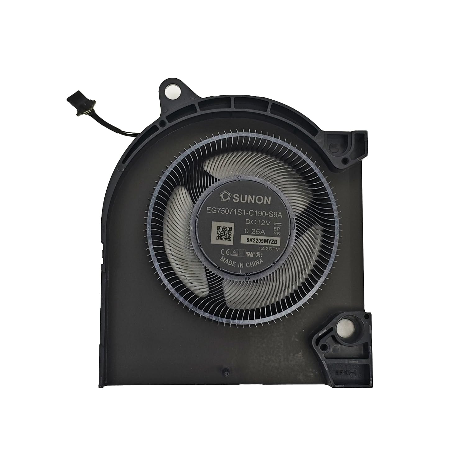 Dell G15 5520 5525 2022 / g16 7620 rtx3060 rtx3070 ventilador de enfriamiento GPU de 12v