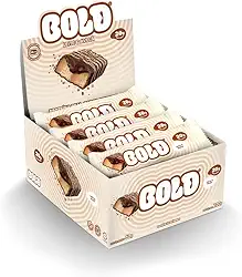 Barra de Proteína BOLD Snacks Leite & Avelã (20g de Proteína) - Caixa com 12 unidades