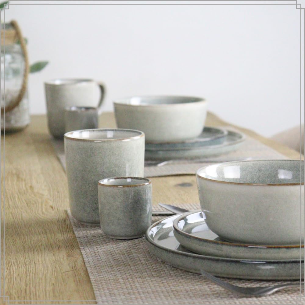 OTIX Espressotassen - Set mit 12-80ml - Becher - Keramik - BEECH