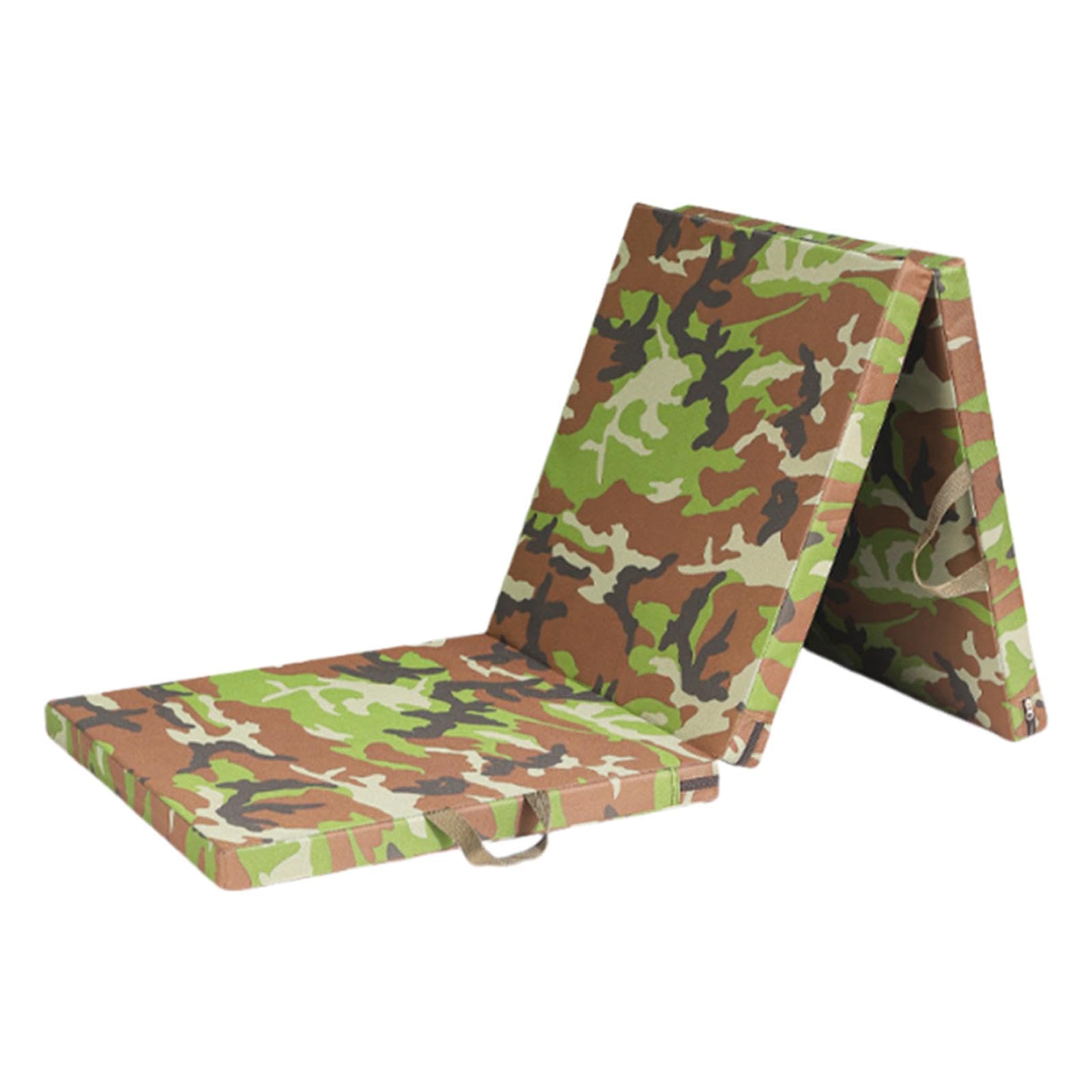 three fold exercise mat foldable portable workout home anti skid pilates pad