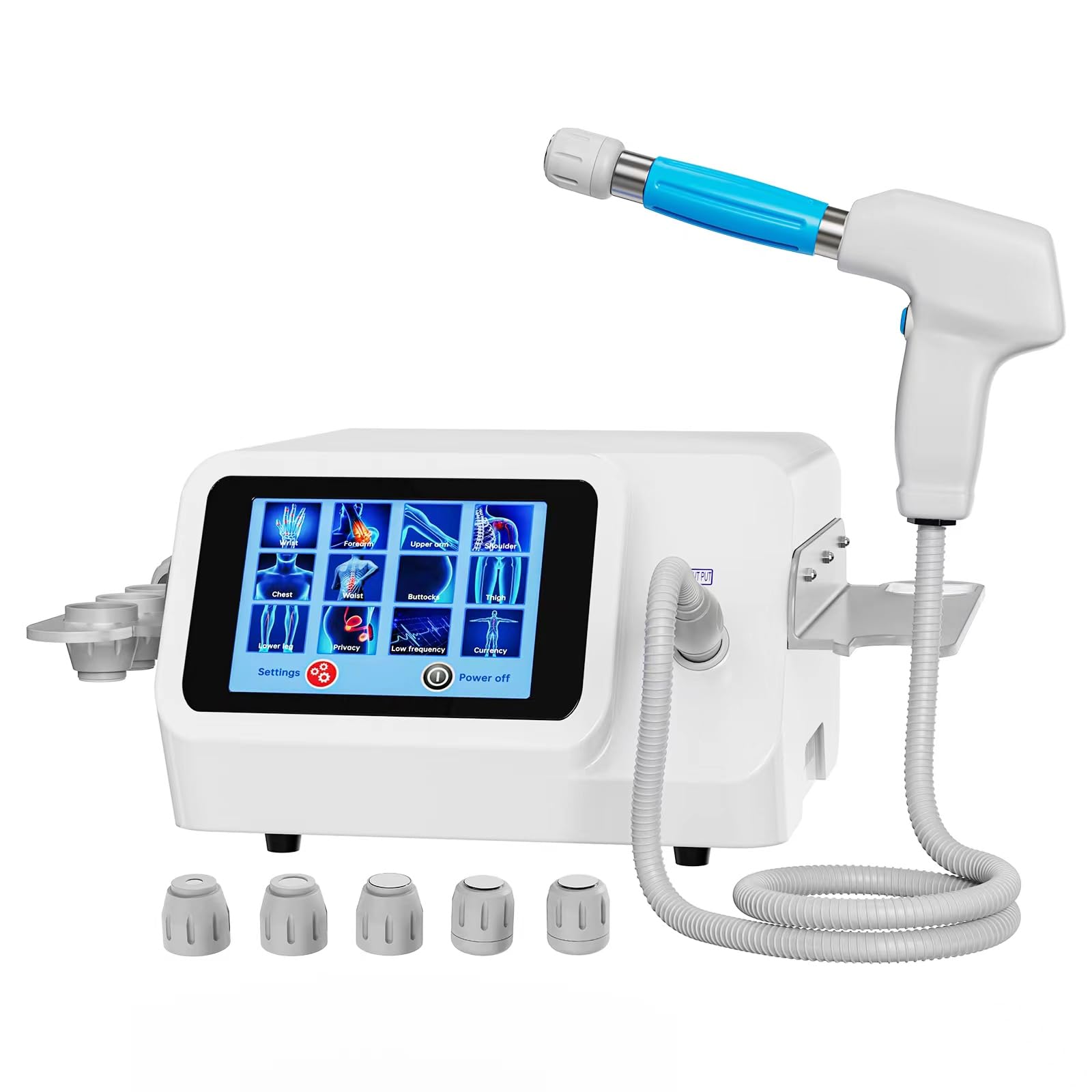 Extracorporeal Shock Wave Therapy Machine Joint and Muscle Pain Relief Muscle and Bone Tissue Regeneration Painless ED Therapy Machine Non-Invasive No Side Effects