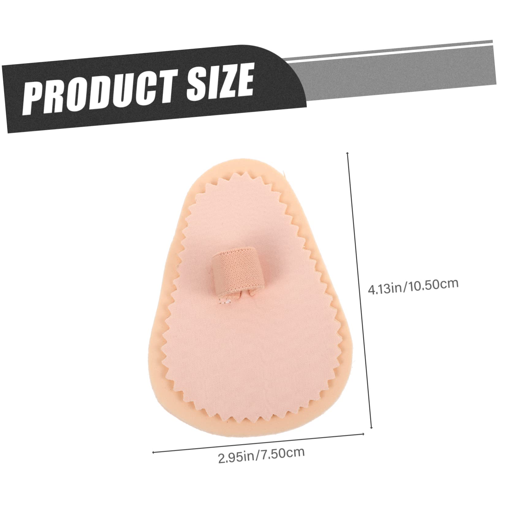 COLLBATH Bunion Pads for Foot 4pcs Forefoot Shims Straightener Comfortable Relief