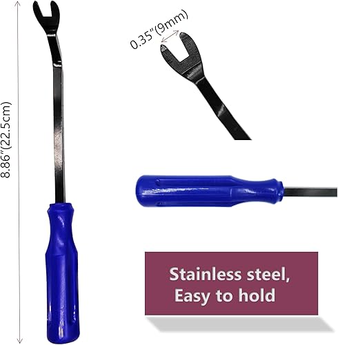 Miniatura 2 de Kit de herramientas de extracción de molduras automáticas, juego de reparación de panel de audio de puerta de automóvil para panel de instrumentos