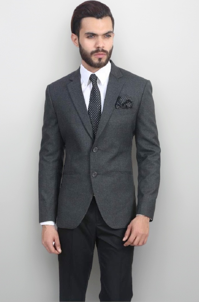 Men's Slim Fit Single Breasted Blazer
